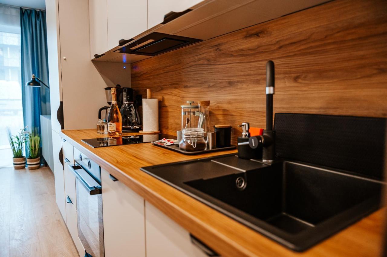 Apartament Turkusowy - Basen, Sauna, Klimatyzacja Dziwnów Exteriör bild